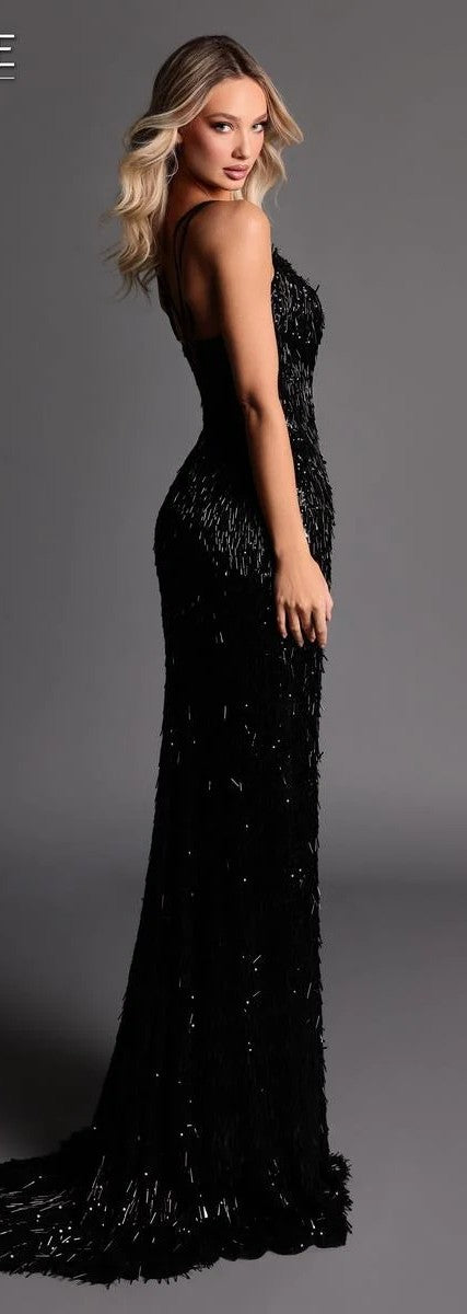 Midnight Sequin Gown